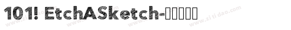 101! EtchASketch字体转换